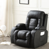 Levede Electric Massage Chairs Reclining - Close-Up Angle