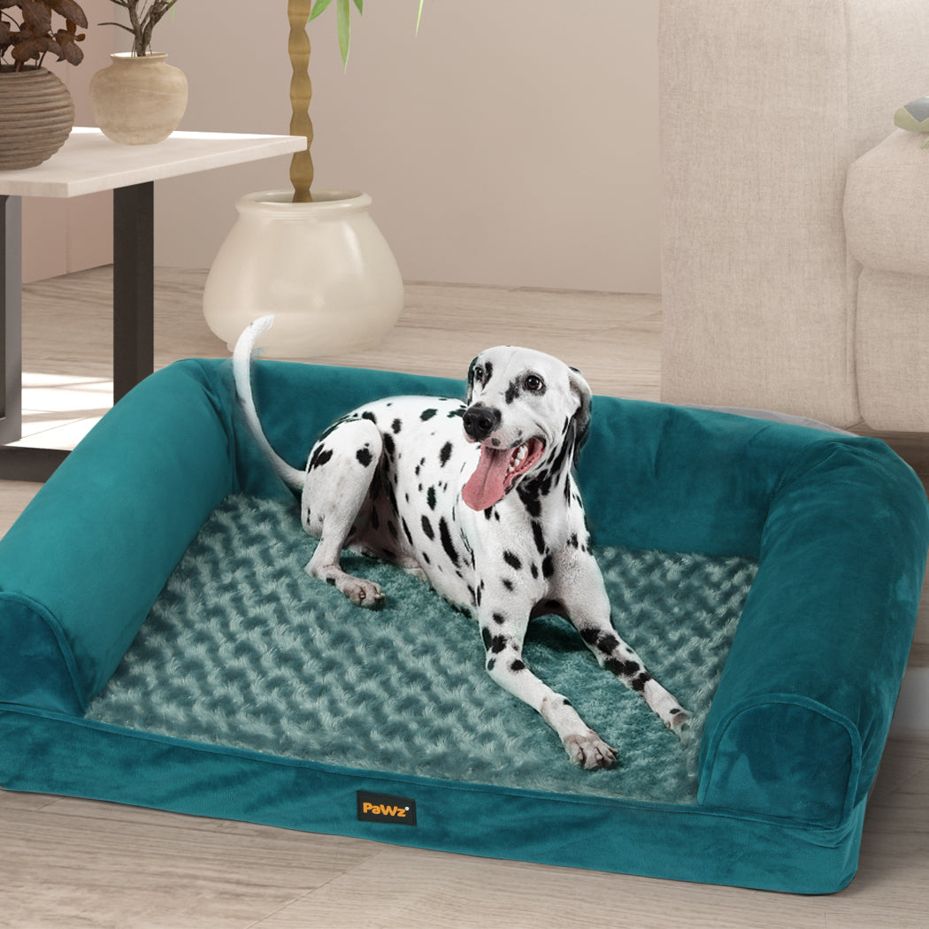 PaWz Pet Bed Sofa Dog Bedding Soft Warm XL Blue X-Large-1954802515862228999