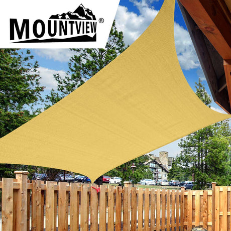 Mountview Sun Shade Sail Cloth Canopy Sand 180-2006732913772728327