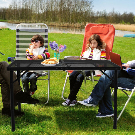 Levede Grill Table BBQ Camping Tables Large-2018816777647165447