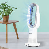 Spector Bladeless Electric Fan Cooler Blue - Close-Up Angle