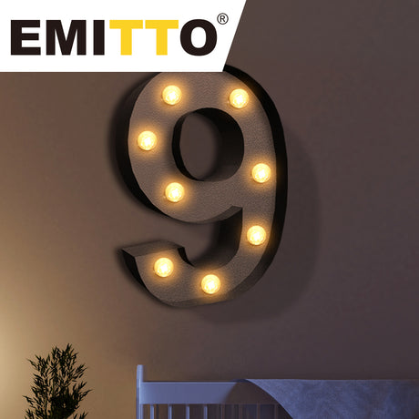 LED Metal Number Lights Free Standing-2006733427742740487