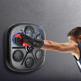 Centra Punching Box With 12 OZ Boxing Glove - Close-Up Angle