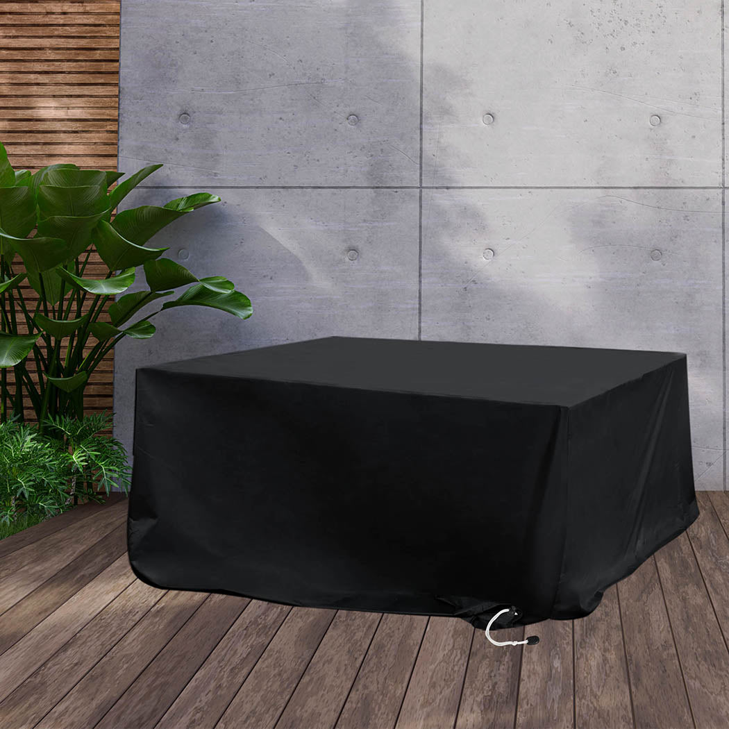 Marlow Outdoor Furniture Cover Garden Black 10cm Extension-1954802880598904839