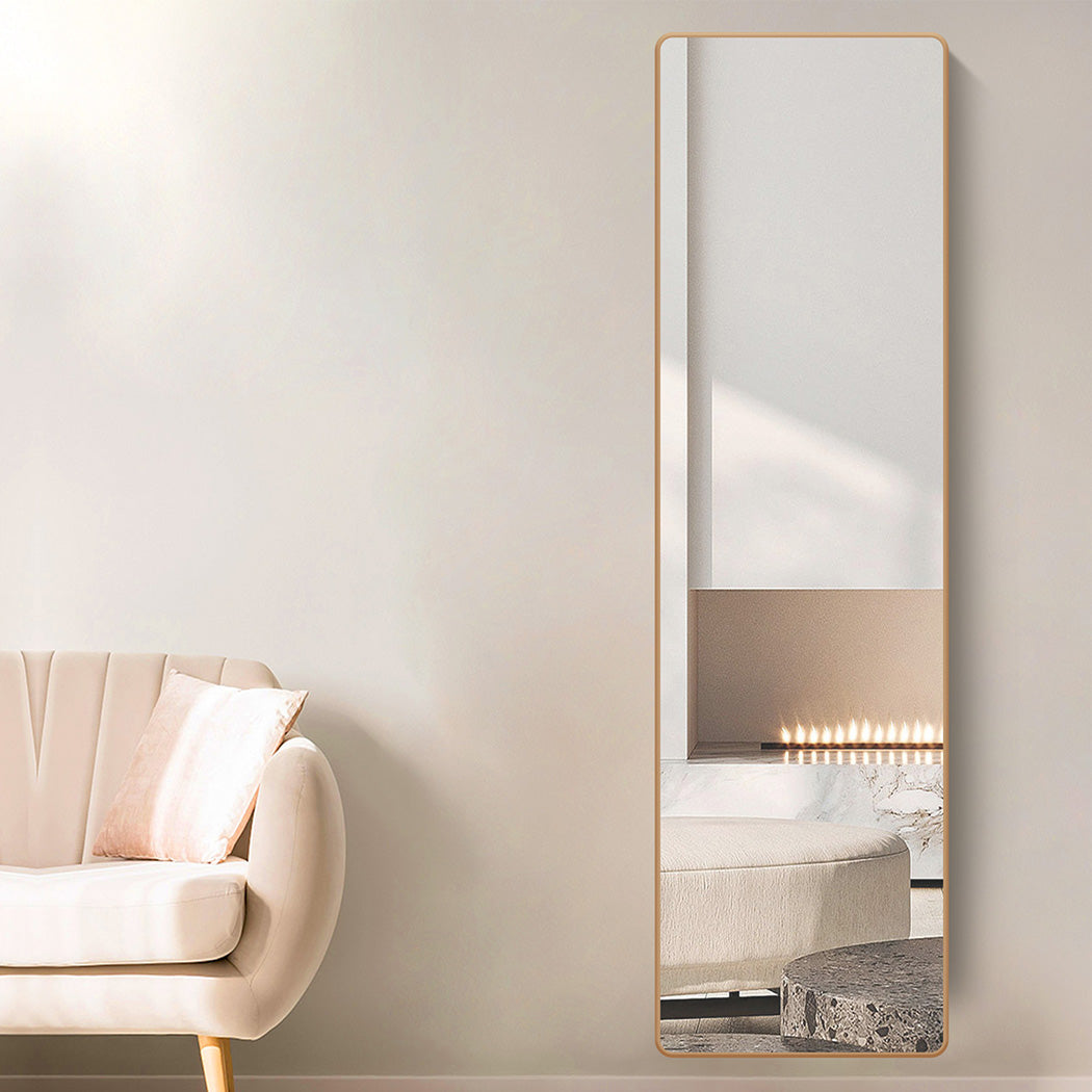 Yezi Wall Mounted Full Length Mirror-1954802411587637255