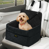 Pawz Pet Car Seat Booster Belt Pet Portable Travel Bed - Close-Up Angle
