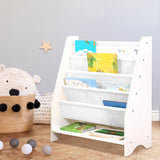 BoPeep Kids Bookshelf Bookcase Magazine - Close-Up Angle