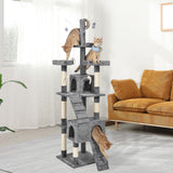 PaWz Cat Tree Scratching Post Scratcher Grey-2006733201548120071