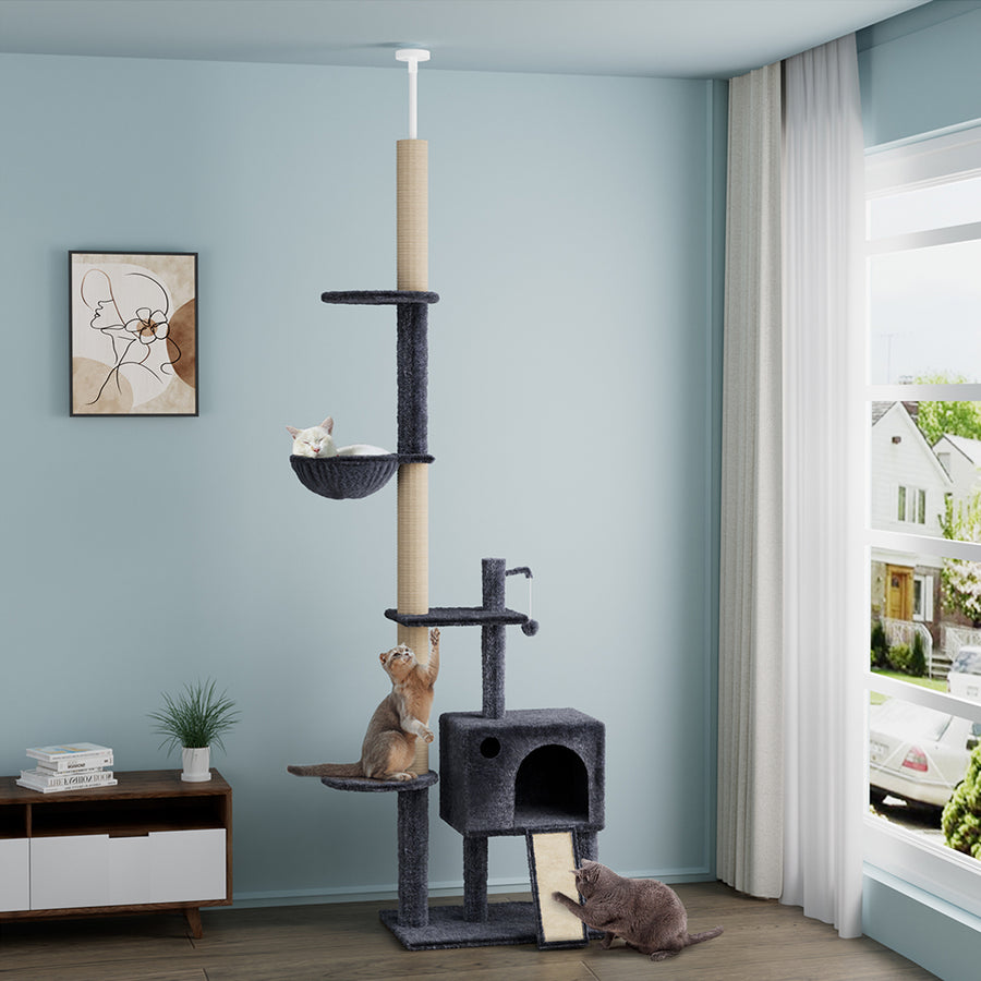 Pawz Cat Tree Scratching Post Scratcher Hammock Condo-2018816802200621063