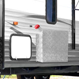 Manan Caravan Diesel Heater Tank Cover Silver-2018816830638002183