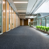 Marlow 20x Carpet Tiles 5m2 Box Heavy Blue - Rear View