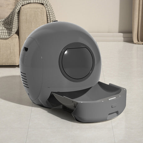 Pawz Automatic Cat Litter Box Large Self-Cleaning Grey-2018816924925956103
