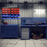 Traderight Tool Storage Bins Box Wall - Close-Up Angle