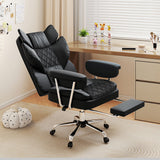 Levede Gaming Office Chair High Back PU Leather Black-2018816911453851655