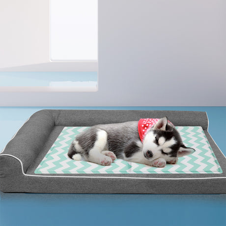 Pawz Pet Cooling Mat M Green-2006732883783454727