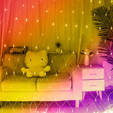 EMITTO 300LED Christmas Net Lights Mesh - Close-Up Angle