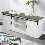 Levede TV Cabinet Entertainment Unit - Close-Up Angle