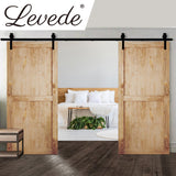 3M Antique Classic Style Double Sliding 3.05mx6.1m - Close-Up Angle