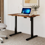 Levede Electric Standing Desk Height Adjustable 90cm - Close-Up Angle