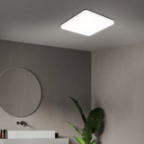 EMITTO 3-Colour Ultra-Thin 5CM LED Ceiling 36W White - Close-Up Angle