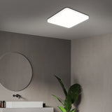 EMITTO 3-Colour Ultra-Thin 5CM LED Ceiling 36W White - Close-Up Angle