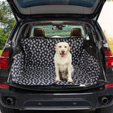 PaWz Pet Boot Car Seat Cover Hammock Black - Close-Up Angle