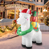 Santaco Inflatable Christmas Decor Christmas - Close-Up Angle
