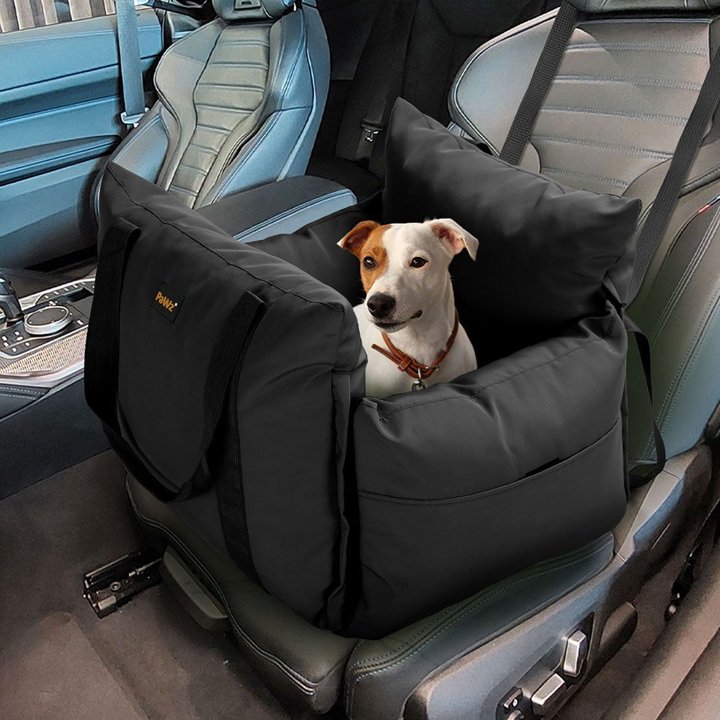 PaWz Dog Car Seat Booster Belt Black-2006733006483623943