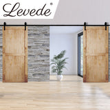 3.66M Antique Classic Style Double Sliding 4.3mx6.1m - Close-Up Angle