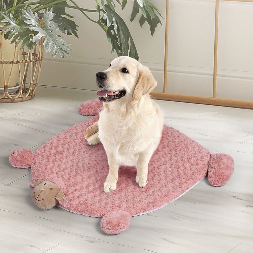 PaWz Pet Bed Cat Calming Beds Dog Squeaky L Pink Large-2018816685234065415