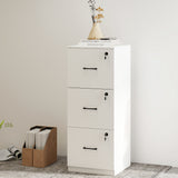 Levede File Cabinet 3 Drawers Filing Storage Cabinet - Low Angle