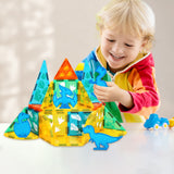 Bopeep Kids Magnetic Tiles Blocks - Close-Up Angle