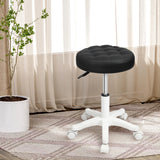 Levede Rolling  Bar Stool - Close-Up Angle