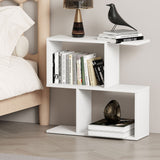 Levede Slim 2 Tier Narrow Side Table Bedside Nightstand-2006732787310268423