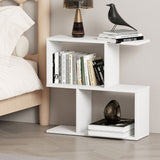 Levede Slim 2 Tier Narrow Side Table Bedside Nightstand - Close-Up Angle