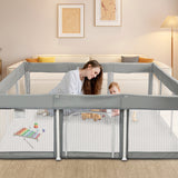 Bopeep Kids Playpen Foldable 180X180 - Rear View