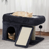 Pawz Cat Tree Big Perch Bed - Close-Up Angle