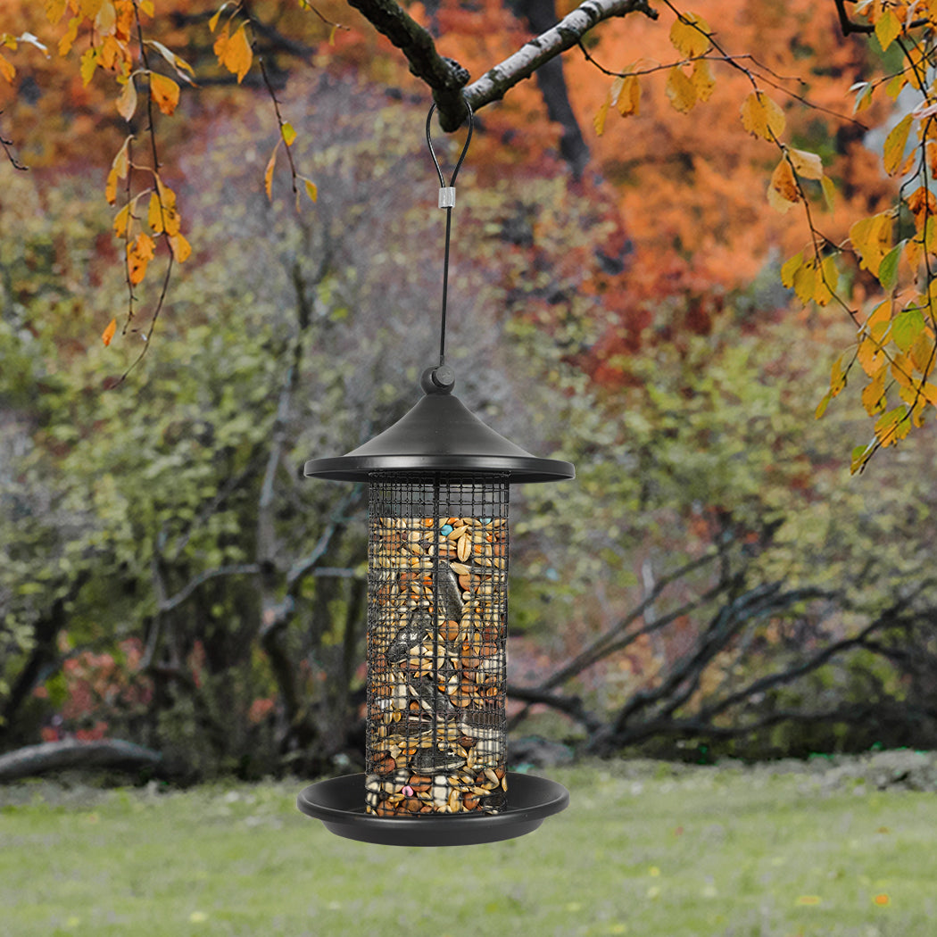 PaWz 3x Bird Feeder Hanging Wild Seed-2018816691559075847