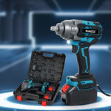 Traderight Cordless Impact Wrench 900N.m 4.0Ah Battery - Close-Up Angle
