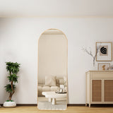 Yezi 165CM Arched Full Length Mirror - Close-Up Angle