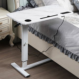 Levede Standing Desk Height Adjustable White - Rear View