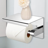 Toilet Paper Holder Roll Bath Tissue Silver-2018816622571163654