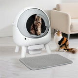 Pawz Cat Litter Mat Large Litter Box Pet Trapping Sifting Mats Waterproof Tray - Close-Up Angle