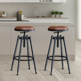 Levede 4x Bar Stools Industrial Kitchen-2018816924095483911
