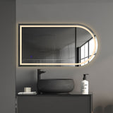 EMITTO LED Wall Mirror Arch Anti-fog 50*90cm 50x90-2006733285018963975