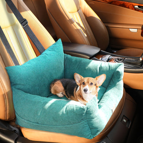 PaWz Pet Car Booster Seat Dog Protector M Green Medium-2006732991027613702