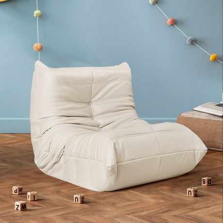 Levede Kids Floor Chair Foam Sofa Replica Single Lazy Recliner Children Couch-1954802347033104391