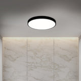 EMITTO Ultra-Thin 5CM LED Ceiling Down 30W Black - Close-Up Angle