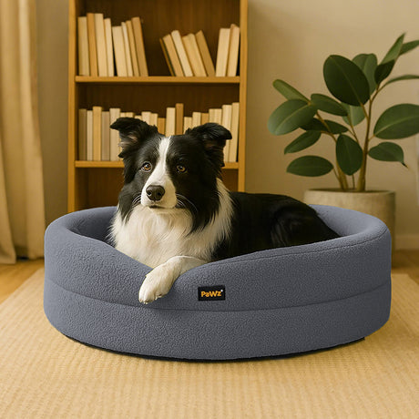 Pawz Pet Orthopedic Calming Bed Memory Foam Dog Sofa-2018816840909852679