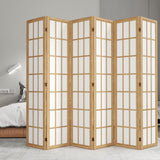 Levede 6 Panel Room Divider 170cm Freestanding Screen-2006732767794171911
